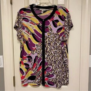 Vibrant Multicolor Women's Top